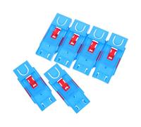HOOTNEE 6 Pezzi Lanciatore Auto Portatile Espulsore Auto Corsa Facile Veloce Accessorio Pista Corsa Sicuro Divertente Lanciatore Plastica Bambini
