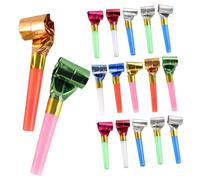 HOOTNEE 60 Pezzi Fischietti Colorati 6 Cm in Plastica Sicuri per Bambini Rumorosi Oggetti di Scena per Feste E Compleanni Bambini