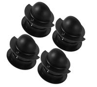 HOOTNEE Accessori per Calcio Balilla Diametro Regolabile 25mm/30mm 4 Set in Plastica Nera Funzione Versatile e Rilevamento Preciso del Goal per Giochi Famiglia e Amici