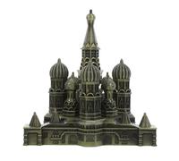 HOOTNEE Architettonico Decorativo del Cremlino in Lega di Zinco, Statuina Elegante e Artistica per Decorazioni Casa e Souvenir Turistici Unici
