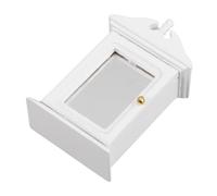 HOOTNEE Armadio Miniatura per Dollhouse con Specchio Realistici per Decorazione Casa Accessori per Scene e Sviluppo delle Abilità Infantili