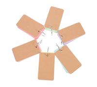 HOOTNEE Blocco Note Tascabile 6 Pezzi, Blocco Note per Scrivere 50 Fogli Ciascuno, Libro di Appunti per Agenda Portatile, Pianificazione Giornaliera per Scuola, Ufficio e Uso Personale