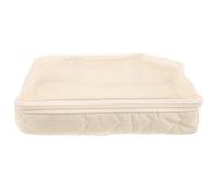 HOOTNEE Borsa Pannolini Portatile Grande e Compatta Organizer Trasparente con Cerniera per Viaggi e Cambio Sacchetto Lavabile per Abbigliamento Sporco Design Neutro Elegante