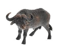 HOOTNEE Buffalo Model Toy Realistico in Plastica Solida Figurina Animale per Decorazione Casa Gioco e Racconti Selvatica Stabile