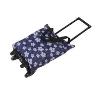 HOOTNEE Carrello della Spesa Pieghevole con Ruote Saliscale Carrello Multiuso Portatile Compatto per Generi Alimentari Campeggio e Trasporto Domestico