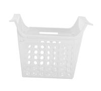 HOOTNEE Cestello Regolabile Per Congelatore a Pozzetto Piccolo in Plastica Resistente Fori Di Drenaggio, Organizer Contenitore Portaoggetti Per Frigorifero e Congelatore Profondo