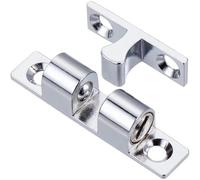 HOOTNEE Chiusura Resistente al Vento e Versatile in Lega di Zinco Argento Molla di Sicurezza per Cassetti per Porte da Barca per Armadietti Marini e Yacht