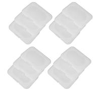 HOOTNEE Coperchio Ermetica Salviette in Bianco a Plastica per Design Ribalta, 30 Pezzi Chiusura Ragazzo Ragazza