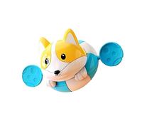 HOOTNEE da Bagno Galleggiante per Animale Cartone Animato Corgi Azzurro Sicuro e Liscio per e Piscina per Giochi Estivi e Educativi