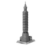 HOOTNEE Edificio Taipei 101 in Metallo Decorazione Scultorea in Stile Europeo Casa E L'ufficio Amanti Dell'architettura E Dell'arte