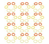 HOOTNEE Elastici per Chioma per Neonati senza Danni Laccio per Chioma ad Alta Elasticità Confezione da 100 Elastici Morbidi e Colorati per Bambine per Acconciature Sicure e