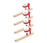 HOOTNEE Giocattoli Per Bambini Palline Di Vento Galleggianti Set Da 4 Pezzi Allenamento Controllo Del Respiro e Coordinazione Occhio-mano Per Feste e Attività in Famiglia