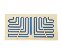 HOOTNEE Giocattolo Interemisferico in Legno, Set Educativo Labirinto per Allenamento Cognitivo e Sviluppo Intellettuale, Attività Didattica per Casa e Scuola