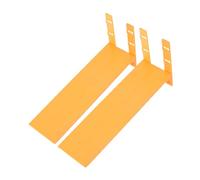 HOOTNEE Kit Didattico Piano Inclinato in Plastica 2 Pezzi con Doppio Supporto Trasparente per Esperimenti di Fisica Scolastica e Apprendimento Interattivo in Laboratorio e Classe