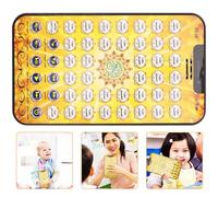 HOOTNEE Macchina per L’Apprendimento Arabo per Giocattolo Educativo Tablet Didattico Leggero e Portatile Sviluppo Capacità Motorie Fini e Apprendimento Autonomo per Scuola Materna