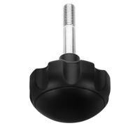 HOOTNEE Manopola di Regolazione Vite, Vite manopola, Exercise Bike Connector per Macchine per Esercizi, plastica Nera, Acciaio Inox, Fissaggio Sicuro, per Attrezzature da Fitness