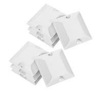 HOOTNEE Marcatori per Vialetti Catarifrangenti 8 Pezzi in Plastica Robusta Segnaletica Stradale Riflettente per Visibilità Notturna su Strade Urbane e Autostrade