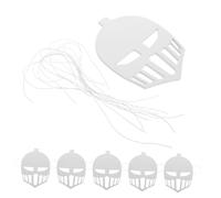 HOOTNEE Maschera Di Carta Bianca 12 Pezzi Maschere Fai-da-te Per Bambini Gladiatore Veneziana Di Mascherata Festa Costumi Creatività Attività Gioco Drammatico