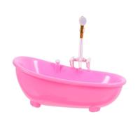HOOTNEE Mini Vasca Da Bagno Per Bambole Set Di Giocattoli Per Casa Delle Bambole Decorazione Casa Accessorio Fotografico Elemento Decorativo Camera Da Letto