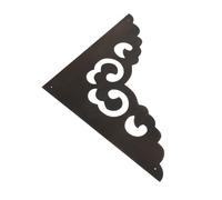 HOOTNEE Paraspigoli Decorativi in Rame per Mobili Rinforzi Angolari Antichi Protezioni per Bordi di Armadi Tavoli Scatole di Legno Marrone Ferramenta per Angoli di Mobili