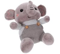 HOOTNEE Peluche Elefante Piccolo in Cotone Piuma Bambola Giocattolo Morbida e Sicura per Decorazione Cameretta e Soggiorno senza Odore e Perdita di Pelo