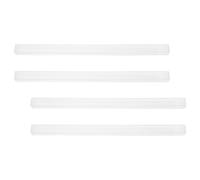 HOOTNEE Set 4 Pezzi Porta Mahjong in Plastica a U Mini Supporti per Tessere 22-24Mm Accessori per Gioco Mahjong da Viaggio e Tavolo Portatile