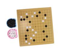 HOOTNEE Set Di Scacchi Per Bambini Go Scacchiera Educativa Con Custodia Orso Gioco Strategico 9x9 E 13x13 Portatile Per Casa E Viaggi Stimola Apprendimento E Pensiero Critico