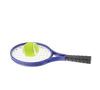 HOOTNEE Set Miniatura Racchetta Tennis Scala 1:12 Accessori Casa Bambole Decorazione Sportiva Set Miniatura Pallina Tennis Per Layout Casa Bambole