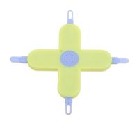 HOOTNEE Strumento per Pulizia Orecchie 4 in 1 per Ragazzo Ragazza Design a Croce in Pp e Pet, Rimozione Sicura del Cerume e Pulizia Naso Delicata, la Cura del Ragazzo Ragazza