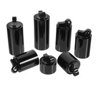 HOOTNEE Supporti Espositore Anelli in Acrilico Nero Organizzatore Robusto per Gioielli da Tavolo per Negozi e Vetrine Porta Anelli di Varie Dimensioni Design Elegante e Funzionale