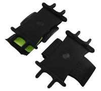 HOOTNEE Supporto da Braccio e Polso per Telefono 2 Pezzi Fascia Regolabile in Silicone e Abs, Rotante a 360°, Porta Cellulare per Corsa, Ciclismo, Fitness e Attività Outdoor