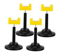 HOOTNEE Supporto per Esperimenti Elettrostatici 4 Pezzi in Plastica Resistente Attrezzatura Didattica per Scuole e Laboratori Accessorio per Elettrificazione a Frizione per Lezioni di