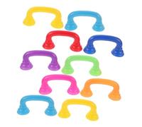 HOOTNEE Telefono Giocattolo in Plastica 10 Pezzi Per Bambini Strumento Di Pratica Di Pronuncia E Discorso Feedback Uditivo Per Casa Asilo E Sviluppo Linguistico