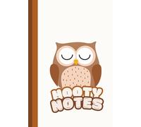 Hooty Notes - Cute Owl Notebook: Adorable Owl-Themed Lined Journal for Writing, Doodling, and Daily Thoughts - 100-Page 6x9 Inch Cozy Notebook Gift for Kids, Teens, and Animal Lovers