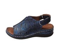 HOOUDO Sandali Bianchi Donna,Sandali Trekking,Scarpe Eleganti,Scarpe Tacco Basso,Sandalo Estivo Elegante,Sandalo Estivo Elegante,Ciabatte Mare Con Zeppa,Ciabatte Mare