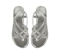 HOOUDO Sandali Comodi Donna,Sandali Zeppa Donna Estive,Sandalo Ortopedico,Sandalo Comodo,Ciabatte Infradito,Ciabatte Ortopediche,Scarpe Comode Per Camminare,Scarpe Tela