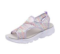 HOOUDO Sandali Donna Estive Comode,Sandali Donna Estive Comode,Scarpe Ortopediche,Scarpe Da Trekking,Ciabatte Zeppa,Ciabatte Zeppa,Eleganti Con Tacco Pelle,Comodi Eleganti