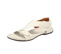 HOOUDO Sandali Infradito Donna,Sandali Donna Comodi,Ciabatte Estive Eleganti,Ciabatte Ortopediche Estive,Date Scarpe,Scarpe Comode Da Cerimonia,Estive Con Tacco Quadrato,In Pelle Vera Con Tacco