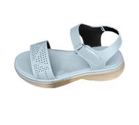 HOOUDO Sandali Sportivi Estivi Acqua Donna,Sandali Platform Donna,Scarpe Per Camminare,Scarpe Estive Eleganti,Ciabatte Chiuse,Ciabatte Mare,Comodi Con Tacco Medio,Con Zeppa Eleganti