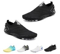 HOOUDO Scarpe Scoglio,Scarpe da Scoglio Uomo Barefoot Scarpette da Scoglio Antiscivolo Scarpette Mare Acqua Asciugatura Rapida per Spiaggia Immersione Surf
