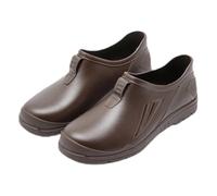 HOOUDO Stivaletti Estivi Donna Stivali Estivi Donna con Tacco Giardino Pioggia Gomma Bassi Scarpe da Trekking Impermeabili Scarpe da Trekking Impermeabili