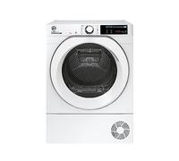 Hoover H-DRY 500 Asciugatrice 8 Kg, Pompa di Calore, Libera Installazione Controllo da App hOn e Connessione Wi-Fi, Griglia per Scarpe, 59,6 x 58,5 x 85 cm, Bianca - NDE H8A2TCEXS-S