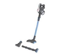 Hoover H-FREE 100 HF122PTA 011 Scopa Elettrica Ricaricabile senza Fili, Tecnologia Ciclonica senza Sacco, con Spazzola per Peli Animali, Potente, Batteria da 22V, Autonomia 40 Min, Gregor Titanium