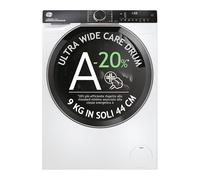Hoover H-WASH 700 Lavatrice Slim 9 Kg, Libera Installazione, Carica Frontale, Classe A-20%, 1400 Giri, App hOn, Programma Hygiene, Cicli Care, Vapore AxLxP 85x60x44,7 cm, Bianca - H7W4 49MBC8-S