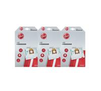 Hoover H81 Sacchetti Aspirapolvere Originali Microfibra Pure EPA - 12 pz | Antiodore, extra capienza, 3x4 sacchetti; compatibili Telios Extra; elevata filtrazione, chiusura igienica antipolvere