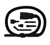 Hoover HCKHL Car Kit Aspirapolvere Auto, con Tubo Flessibile, Connettore per Tubo e 4 Accessori per la Pulizia, Nero, Accessorio Originale, Compatibile con Aspirapolvere HL4, HL5