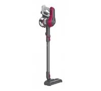 Hoover HF1 HF110P Aspirapolvere Senza Filo, Senza Sacco, 170 W, 0,9 Litri, Autonomia 30 Minuti, Spazzola Animali, Luce LED, 26x23,4x112 cm, Magenta