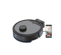 Hoover HG5 HYDRO Robot Aspirapolvere Lavapavimenti con Mappatura, 0,2 L, Wi-Fi, 5 Modalità, 1 Spazzola XL e 2 Laterali, 34x34x10,3 cm, Grigio