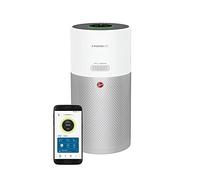 Hoover HHP50CA H-Purifier 500 Purificatore d'Aria con Filtro HEPA e Filtro ai Carboni Attivi per Allergeni e Pollini, Diffusore di Aromi con Azione Igienizzante, Smart, 110 mq, Bianco e Argento