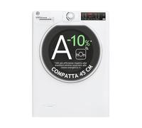 Hoover H-WASH 350 Lavatrice Slim 7kg, Classe A-10%, 1400 giri, Bianco, H3WP4474TAM6/1-S